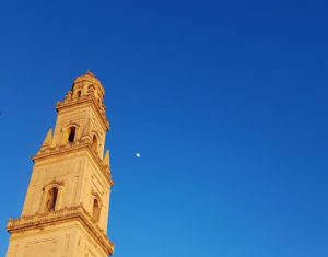 Puglia Italy guided tours Lecce Walking duomo cathedral bell tower